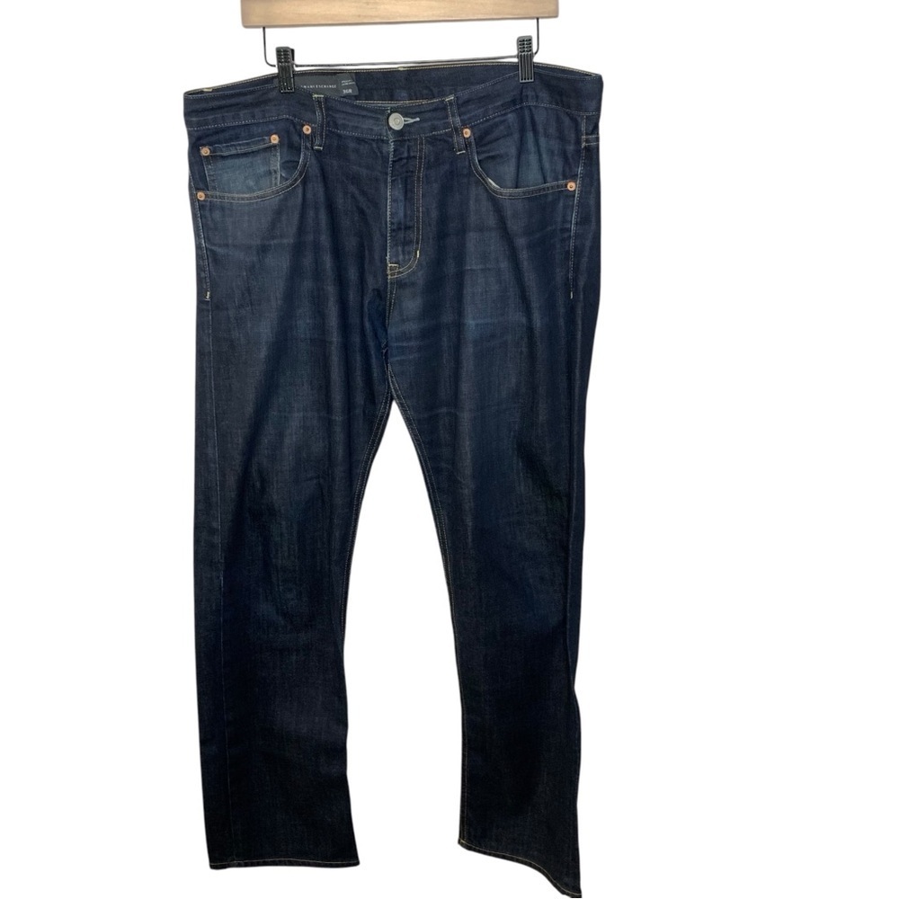 ARMANI EXCHANGE Men's Dark‎ Blue Jeans - Size 36R